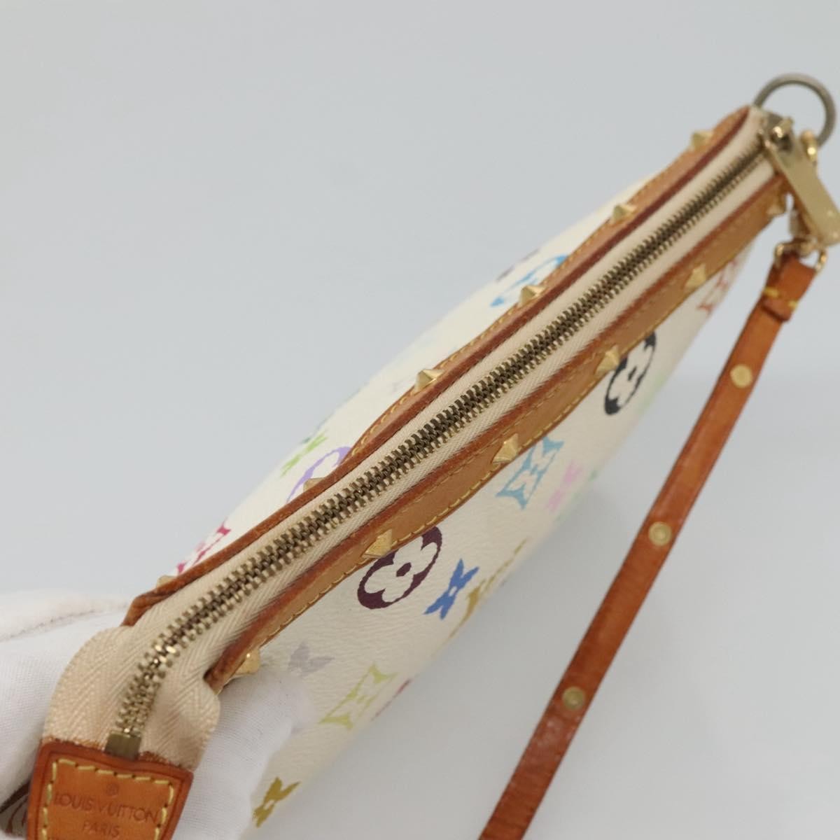 Louis Vuitton Pochette Accessoires Monogram Multicolor, MULTICOLOUR, CANVAS, Clutche & pouche