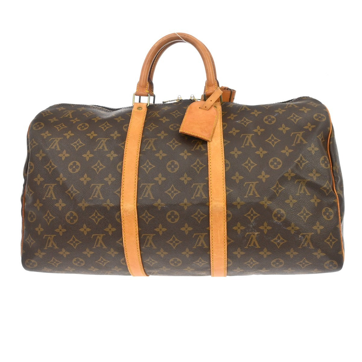 Louis Vuitton Keepall Bag Monogram Canvas, Brown, Canvas, Travel Bag