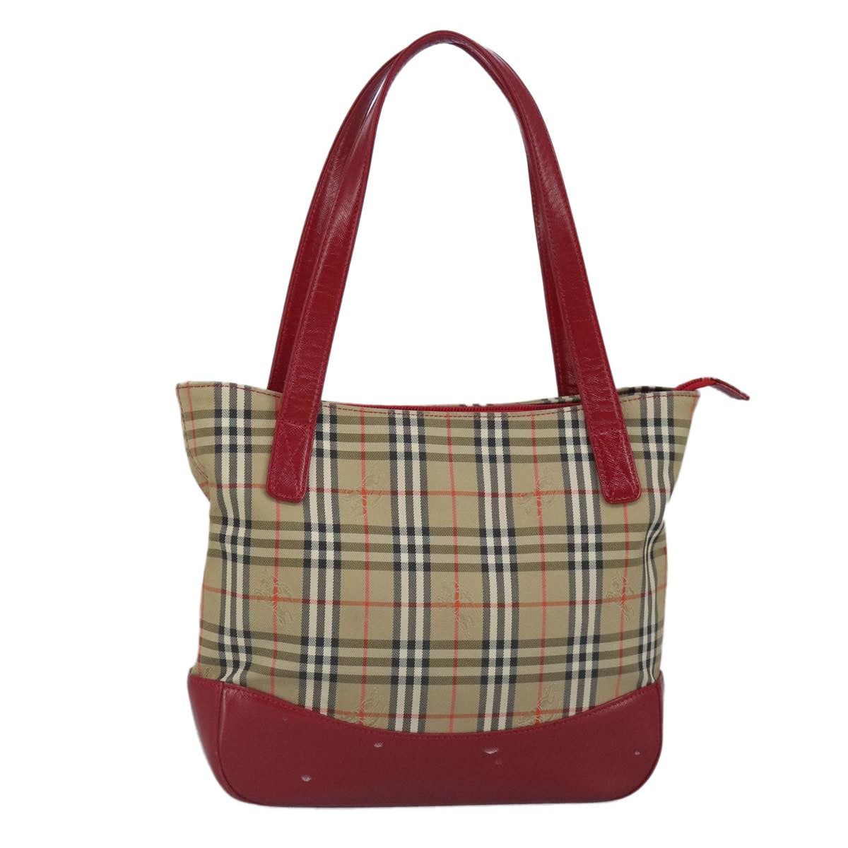 Burberry Nova Check Handbag Nova Check Canvas, BEIGE, CANVAS, Tote bag