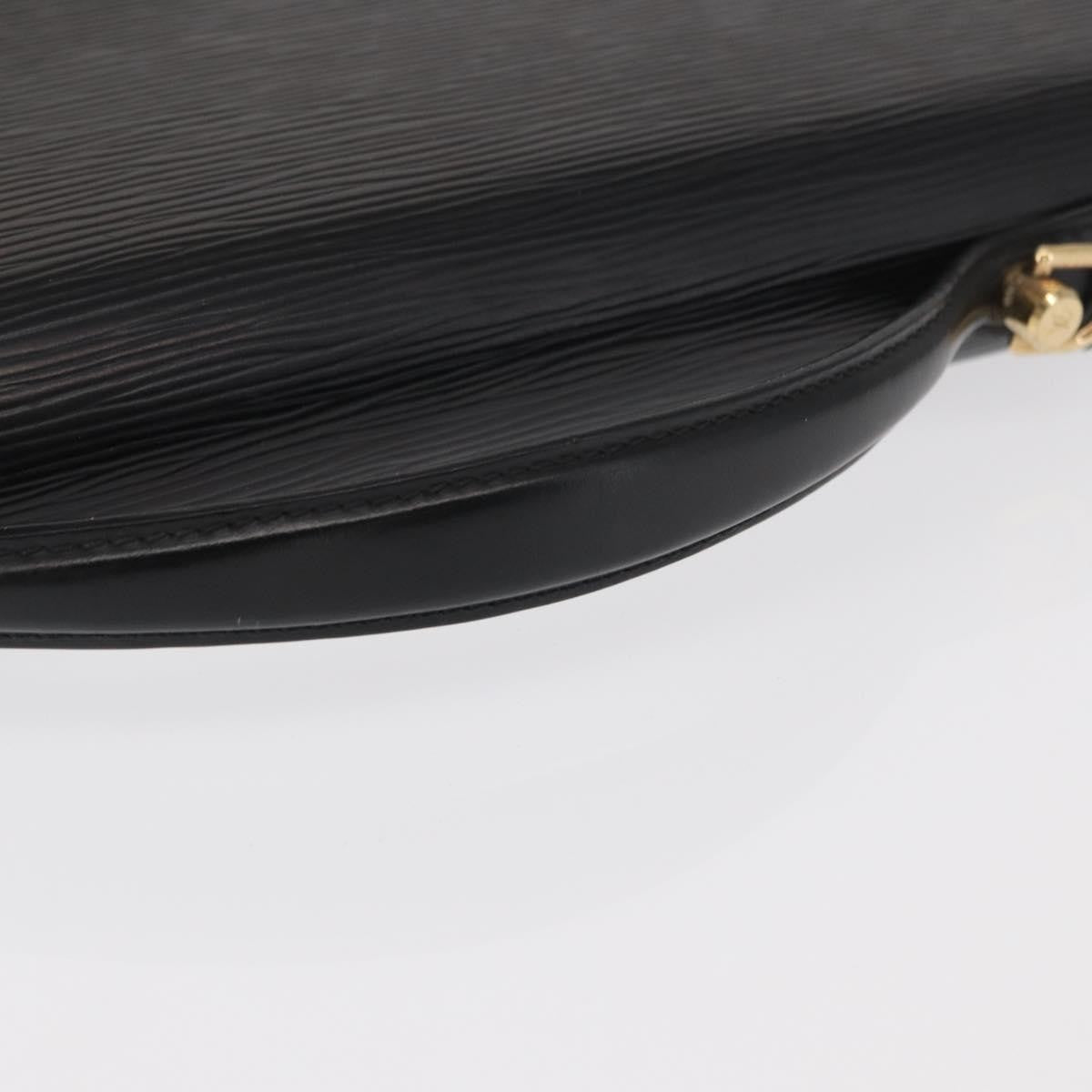 Louis Vuitton Porte Documents Bandouliere Briefcase Epi Leather, BLACK, LEATHER, Briefcase