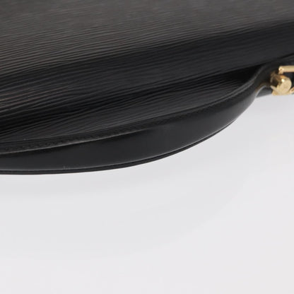 Louis Vuitton Porte Documents Bandouliere Briefcase Epi Leather, BLACK, LEATHER, Briefcase