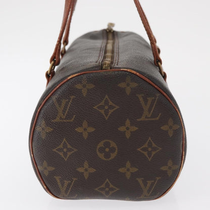 Louis Vuitton Papillon Handbag Monogram Canvas, BROWN, CANVAS, Handbag
