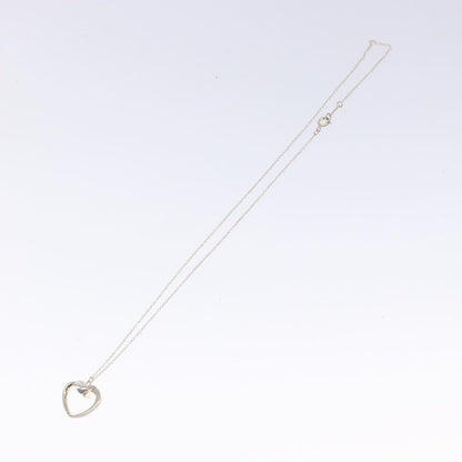 Tiffany & Co. Paloma Picasso Tenderness Heart Pendant Necklace Sterling Silver, SILVER, SILVER, Necklace
