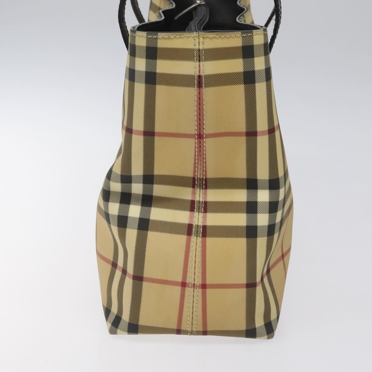 Burberry Nova Check Tote canvas check pattern, BEIGE, CANVAS, Tote bag