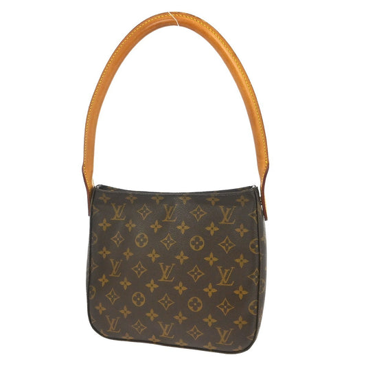 Louis Vuitton Monogram Looping Handbag Monogram Canvas, BROWN, CANVAS, Handbag