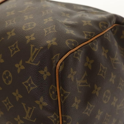 Louis Vuitton Keepall Bag Monogram Canvas, BROWN, CANVAS, Travel bag