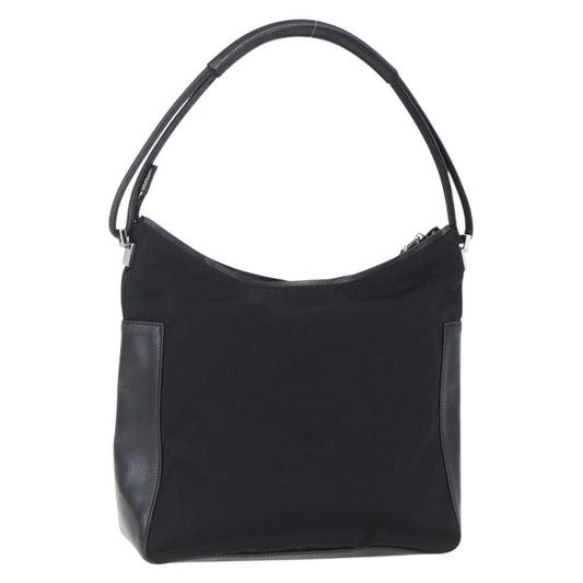 Gucci Zip Hobo Canvas, BLACK, CANVAS, Shoulder bag