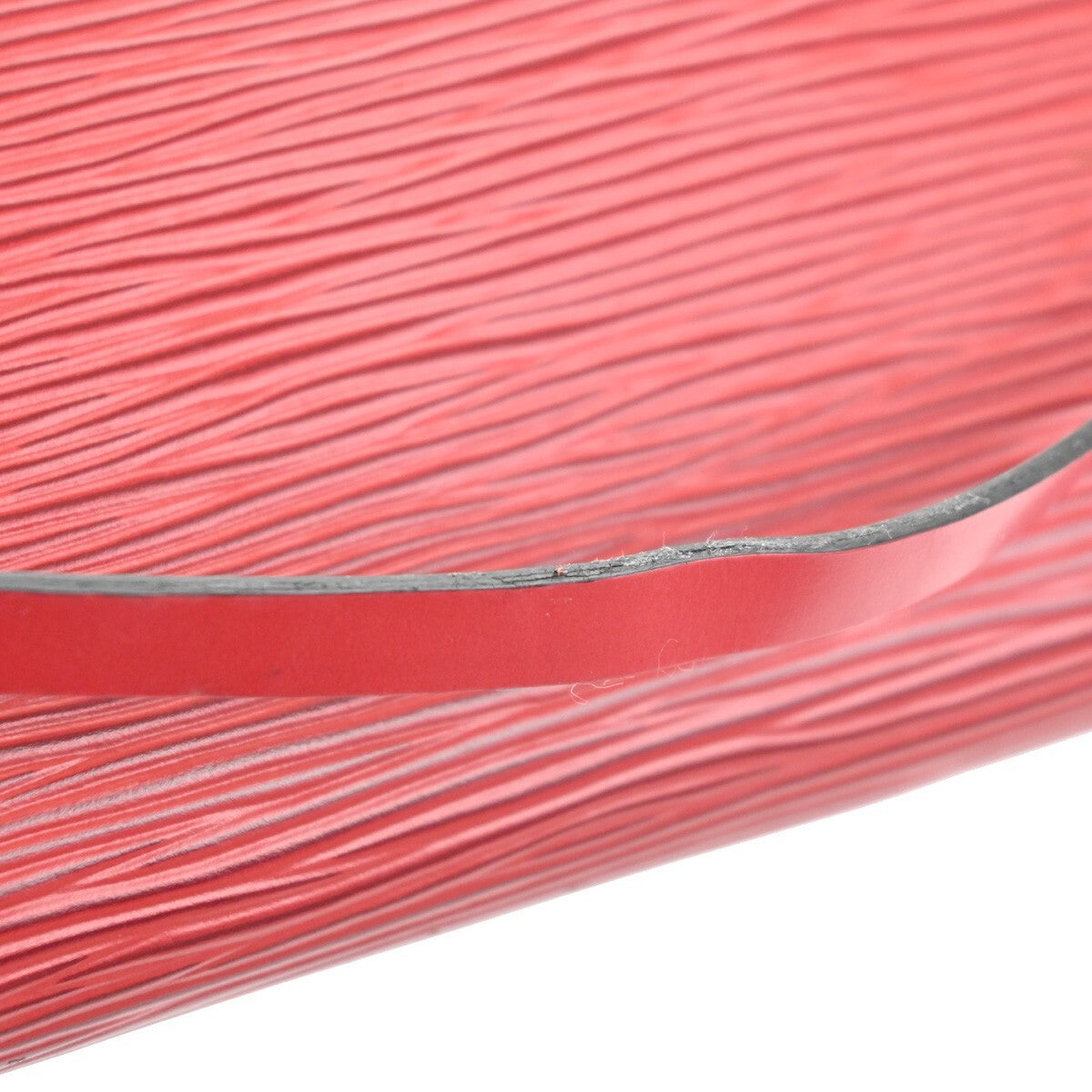 Louis Vuitton Pochette Accessoires Epi Leather, RED, LEATHER, Clutche & pouche