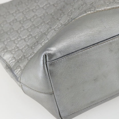 Gucci Plus Tote Guccissima Leather, SILVER, LEATHER, Tote bag