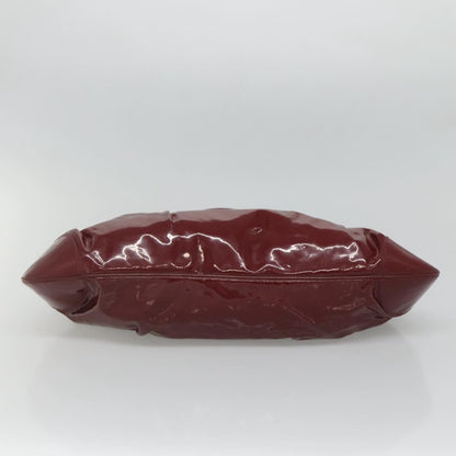 Salvatore Ferragamo Marisa Satchel Patent leather, BURGUNDY, PATENT_LEATHER, Tote bag