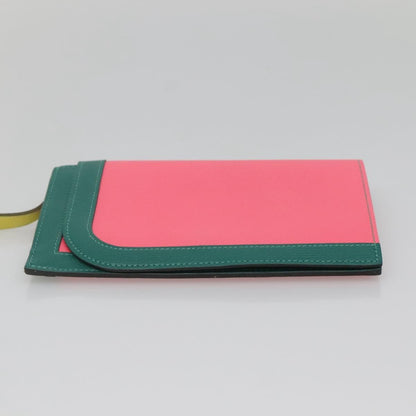 Hermes Camail Wallet Epsom, PINK, LEATHER, Wallets