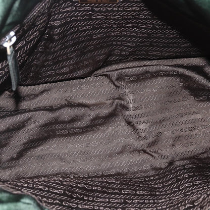Prada Vintage Tote Tessuto, KHAKI, NYLON, Tote bag