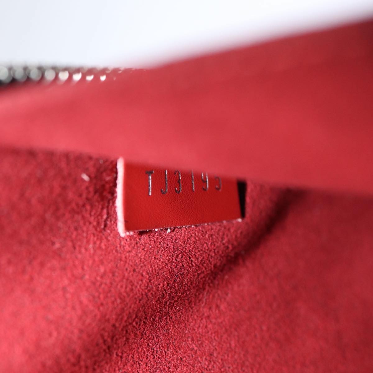 Louis Vuitton Pochette Jour Epi Leather, RED, LEATHER, Clutche & pouche