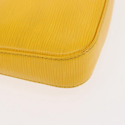 Louis Vuitton Pochette Accessoires NM Epi Leather, YELLOW, LEATHER, Clutche & pouche