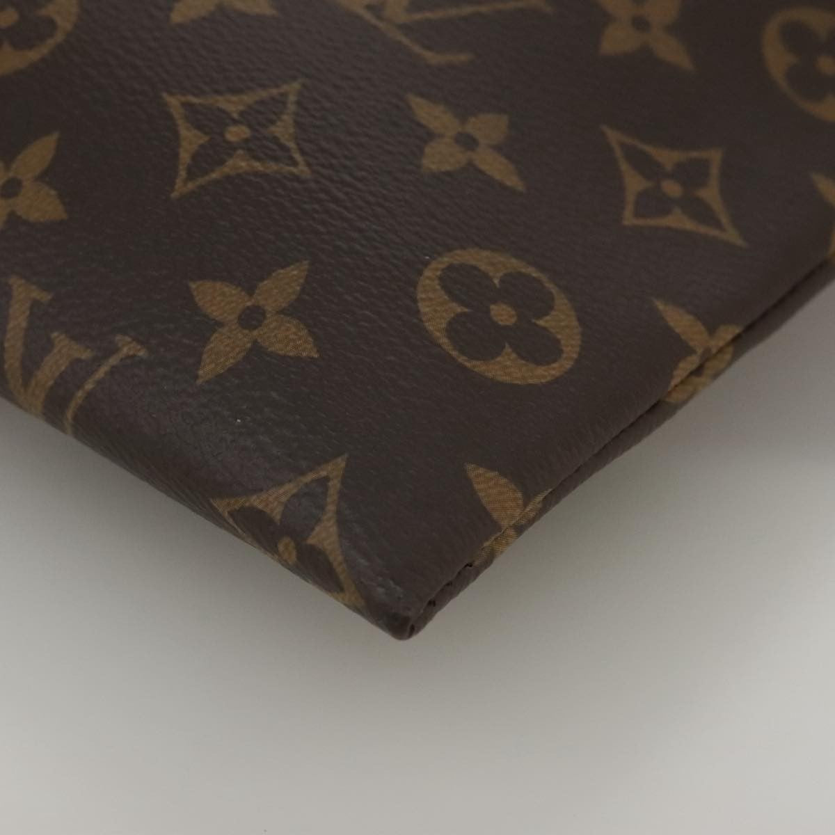 Louis Vuitton Solar Ray A4 Pouch Monogram Canvas, Brown, Canvas, Clutch