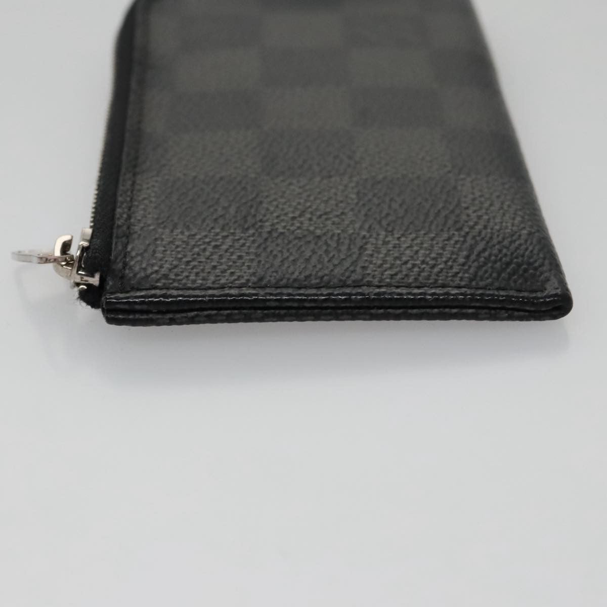 Louis Vuitton Porte-Monnaie NM Wallet Damier Graphite, GRAY, CANVAS, Wallets
