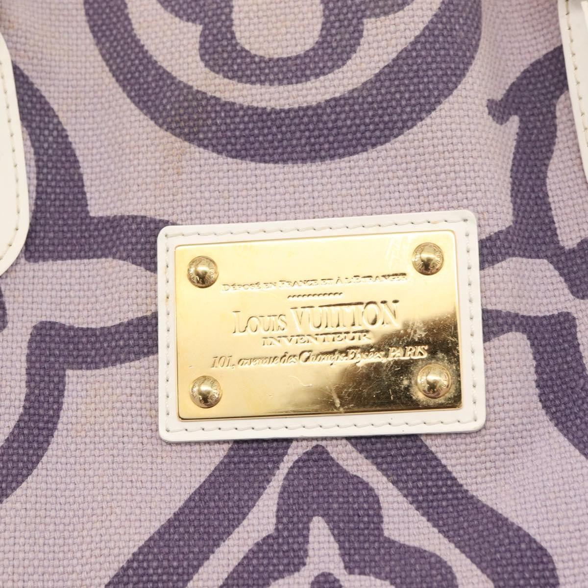 Louis Vuitton Tahitienne Cabas Canvas, Purple, Canvas, Tote Bag