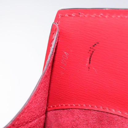 Louis Vuitton Cluny Shoulder Bag Epi Leather, RED, LEATHER, Shoulder bag