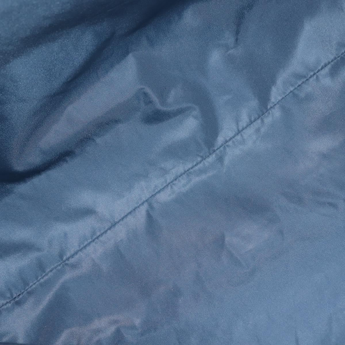 Bottega Veneta Intrecciolusion Tote Printed Nylon, BLUE, NYLON, Tote bag