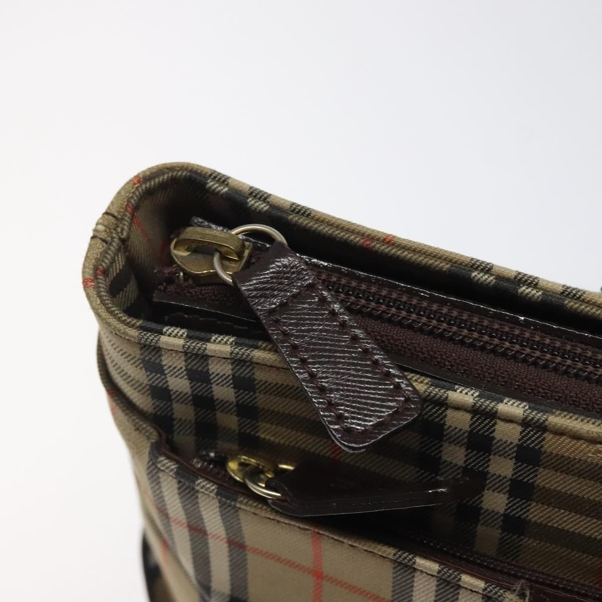 Burberry Nova Check Handbag Nova Check Canvas and leather, BEIGE, CANVAS, Handbag