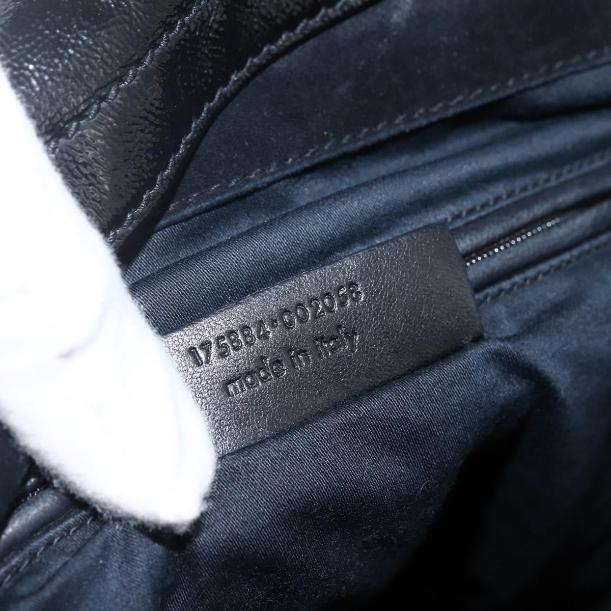 Saint Laurent Downtown Handbag Patent, BLACK, PATENT_LEATHER, Tote bag