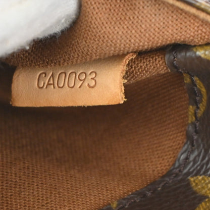 Louis Vuitton Pochette Gange Monogram Canvas, BROWN, CANVAS, Shoulder bag