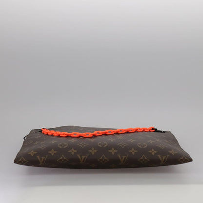 Louis Vuitton Solar Ray A4 Pouch Monogram Canvas, Brown, Canvas, Clutch