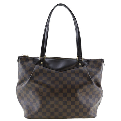 Louis Vuitton Westminster Handbag Damier, BROWN, CANVAS, Shoulder bag
