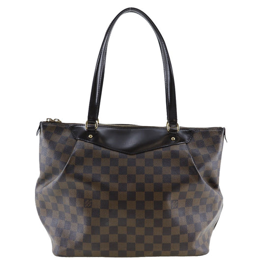Louis Vuitton Westminster Handbag Damier, BROWN, CANVAS, Shoulder bag
