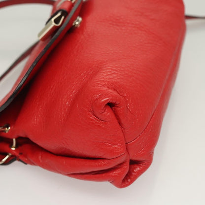 Chloe Lily Handbag Leather, RED, LEATHER, Handbag