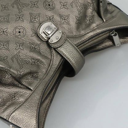 Louis Vuitton XS Crossbody Bag Mahina Leather, METALLIC, CANVAS, Shoulder bag