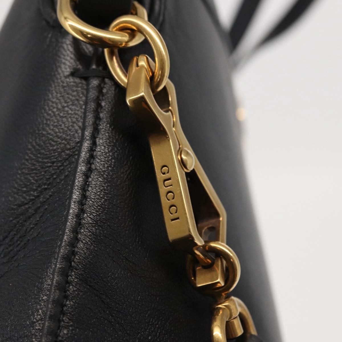 Gucci Linea Matisse Interlocking G Top Handle Tote Leather, BLACK, LEATHER, Shoulder bag