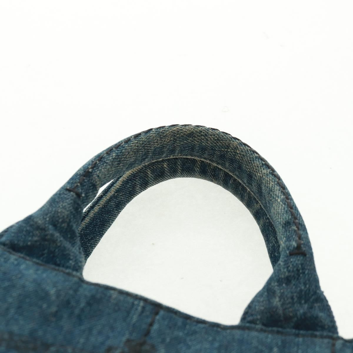 Prada Canapa Tote Denim, BLUE, DENIM_JEANS, Tote bag