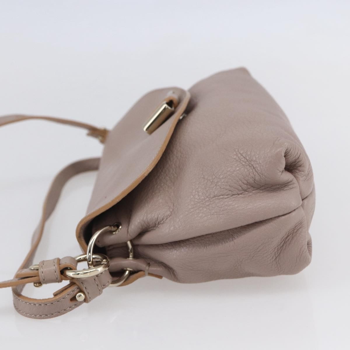 Chloe Lily Shoulder bag Leather, PINK, LEATHER, Shoulder bag