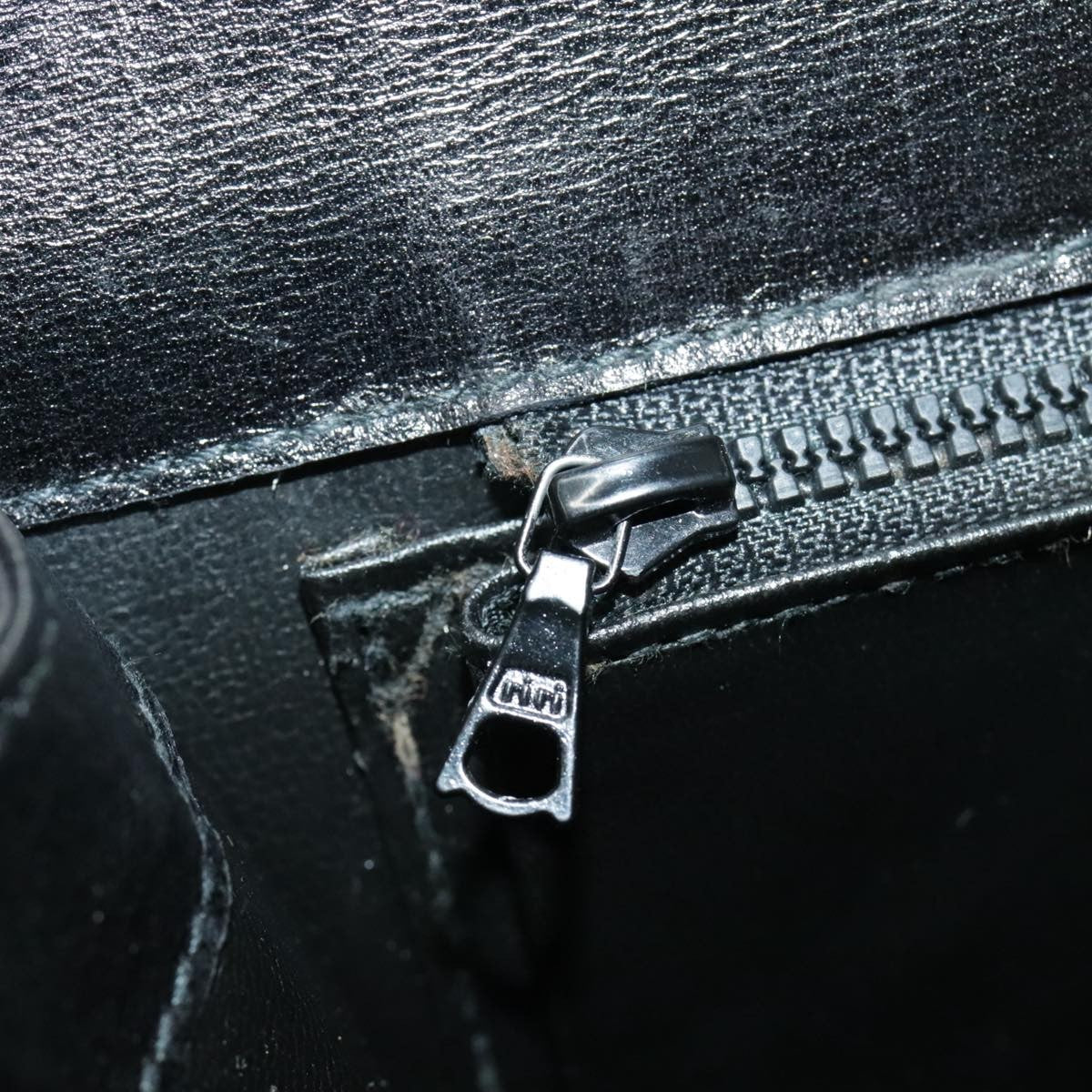 Celine Shoulder Bag Leather, BLACK, LEATHER, Shoulder bag