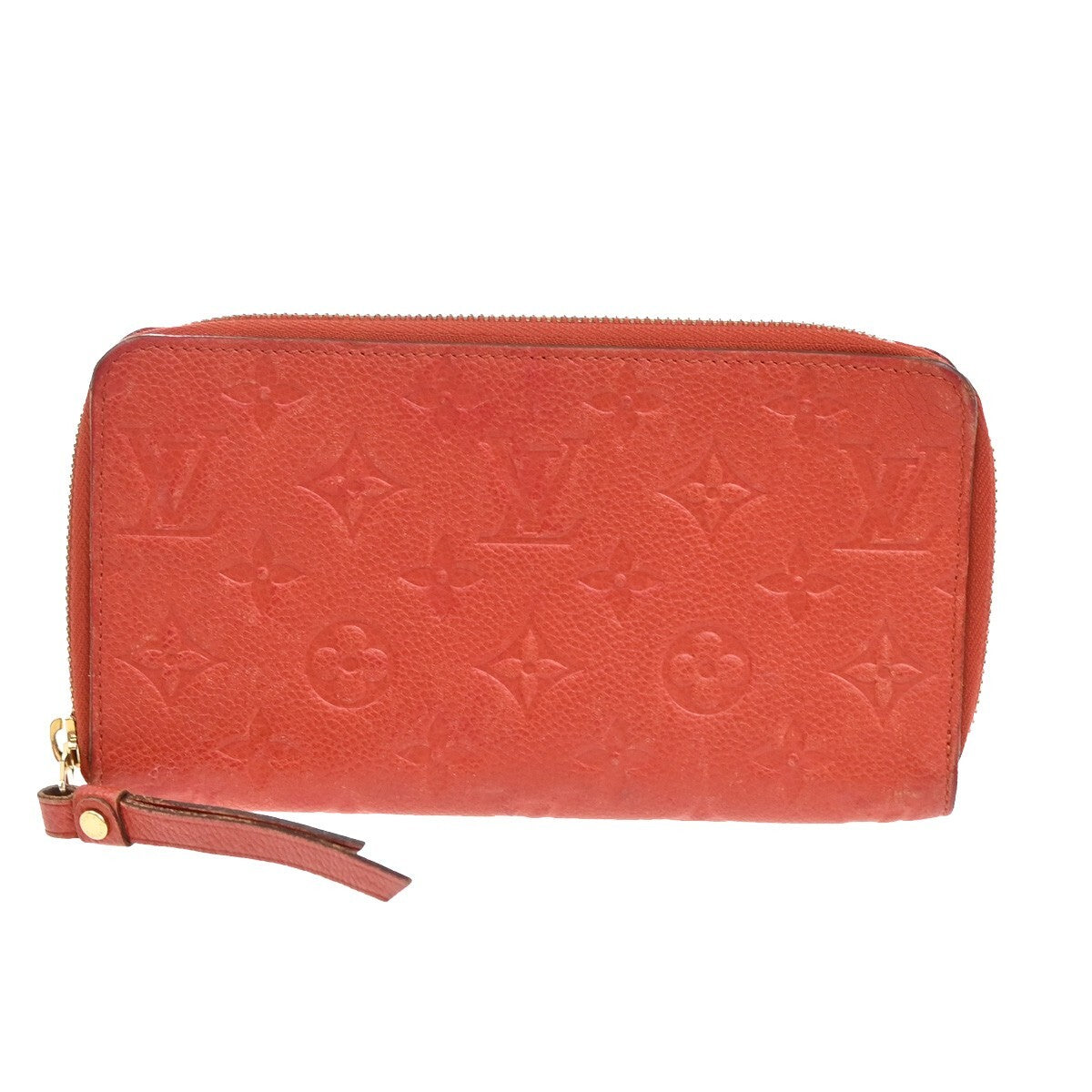Louis Vuitton Secret Wallet Monogram Empreinte Leather, RED, LEATHER, Wallets