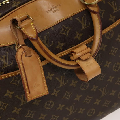 Louis Vuitton Alize Bag Monogram Canvas, BROWN, CANVAS, Travel bag