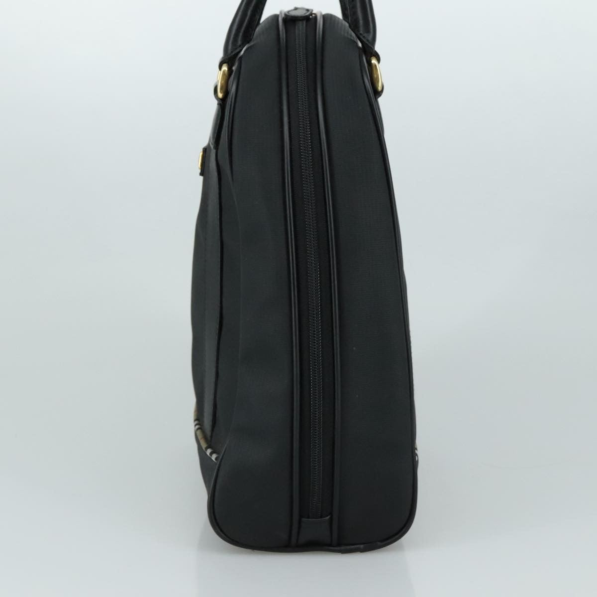 Burberry Golf handbag Nylon, BLACK, NYLON, Handbag