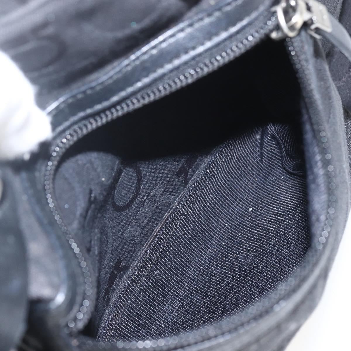 Salvatore Ferragamo Gancini Tote Nylon, Black, Nylon, Tote Bag