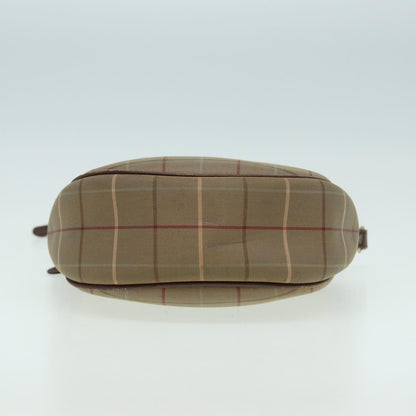 Burberry Nova check Shoulder bag Canvas, BEIGE, CANVAS, Shoulder bag