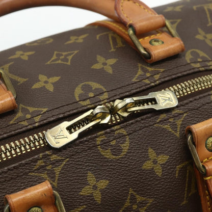 Louis Vuitton Keepall Bag Monogram Canvas, Brown, Canvas, Travel Bag