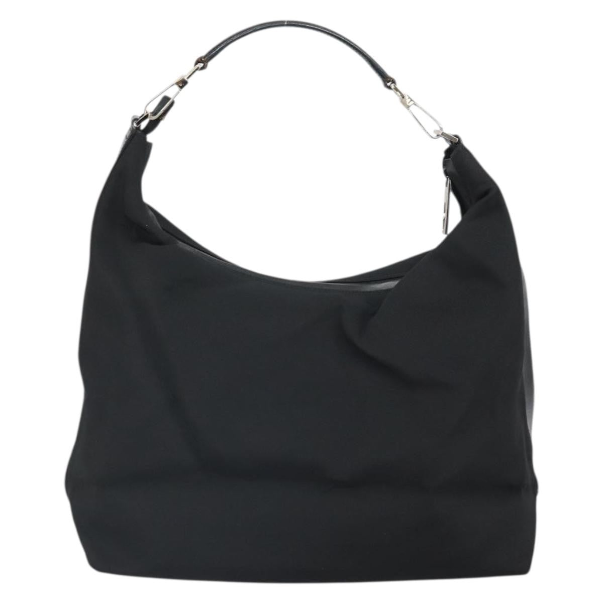 Gucci Vintage Shoulder Bag Nylon, BLACK, NYLON, Shoulder bag