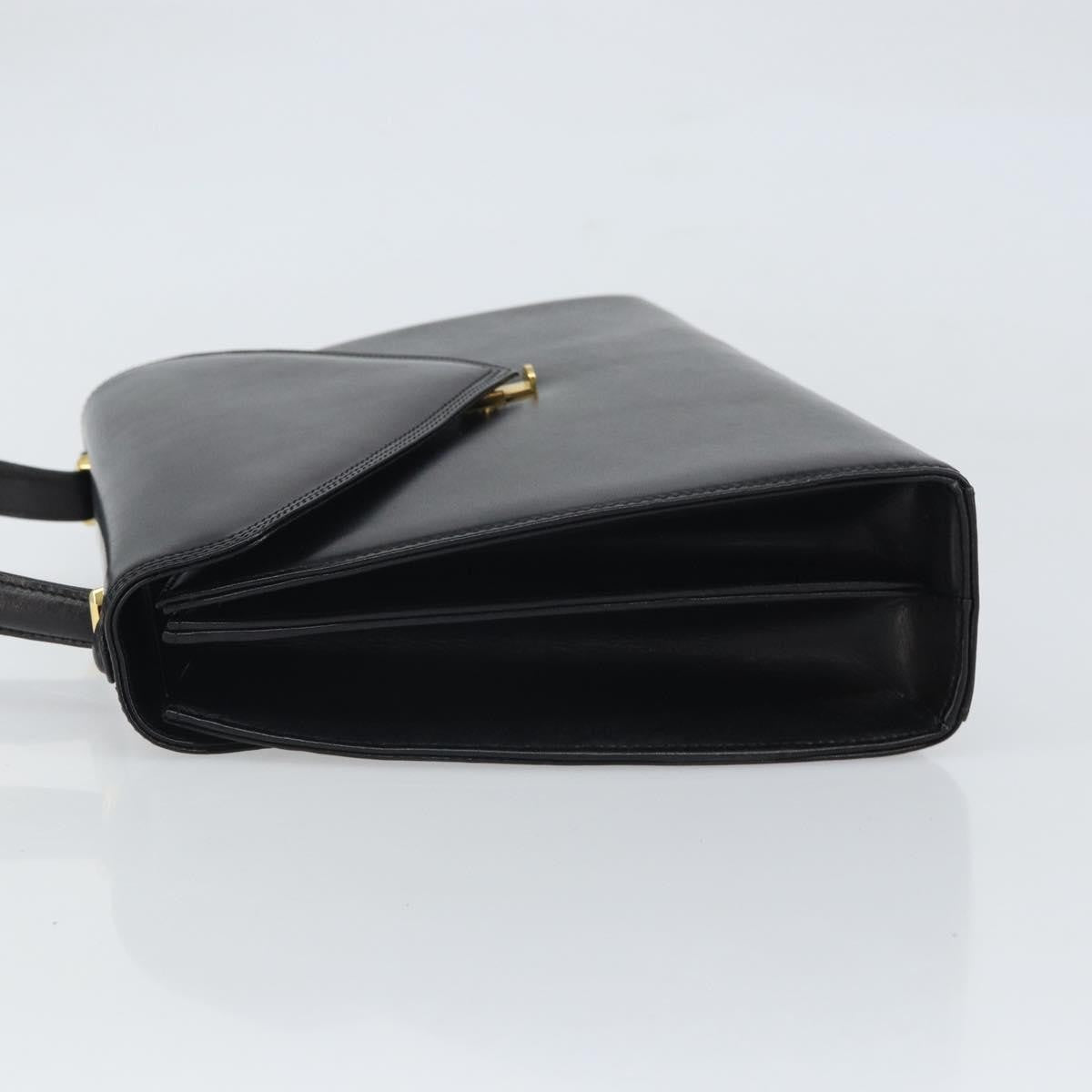 Givenchy Vintage Handbag Leather, BLACK, LEATHER, Handbag
