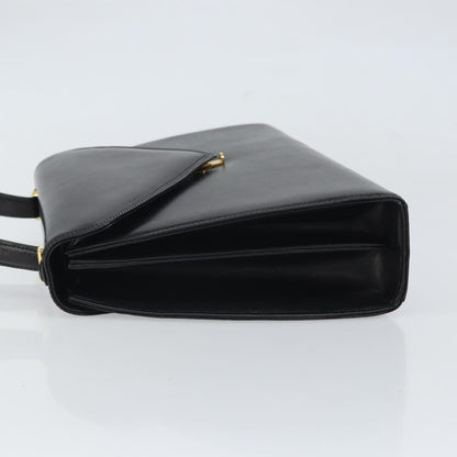 Givenchy Vintage Handbag Leather, BLACK, LEATHER, Handbag