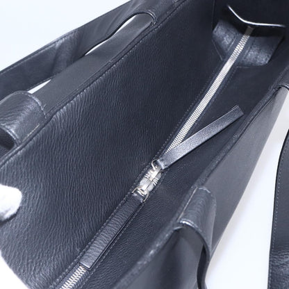 Balenciaga Everyday Carry Tote Leather, BLACK, LEATHER, Tote bag