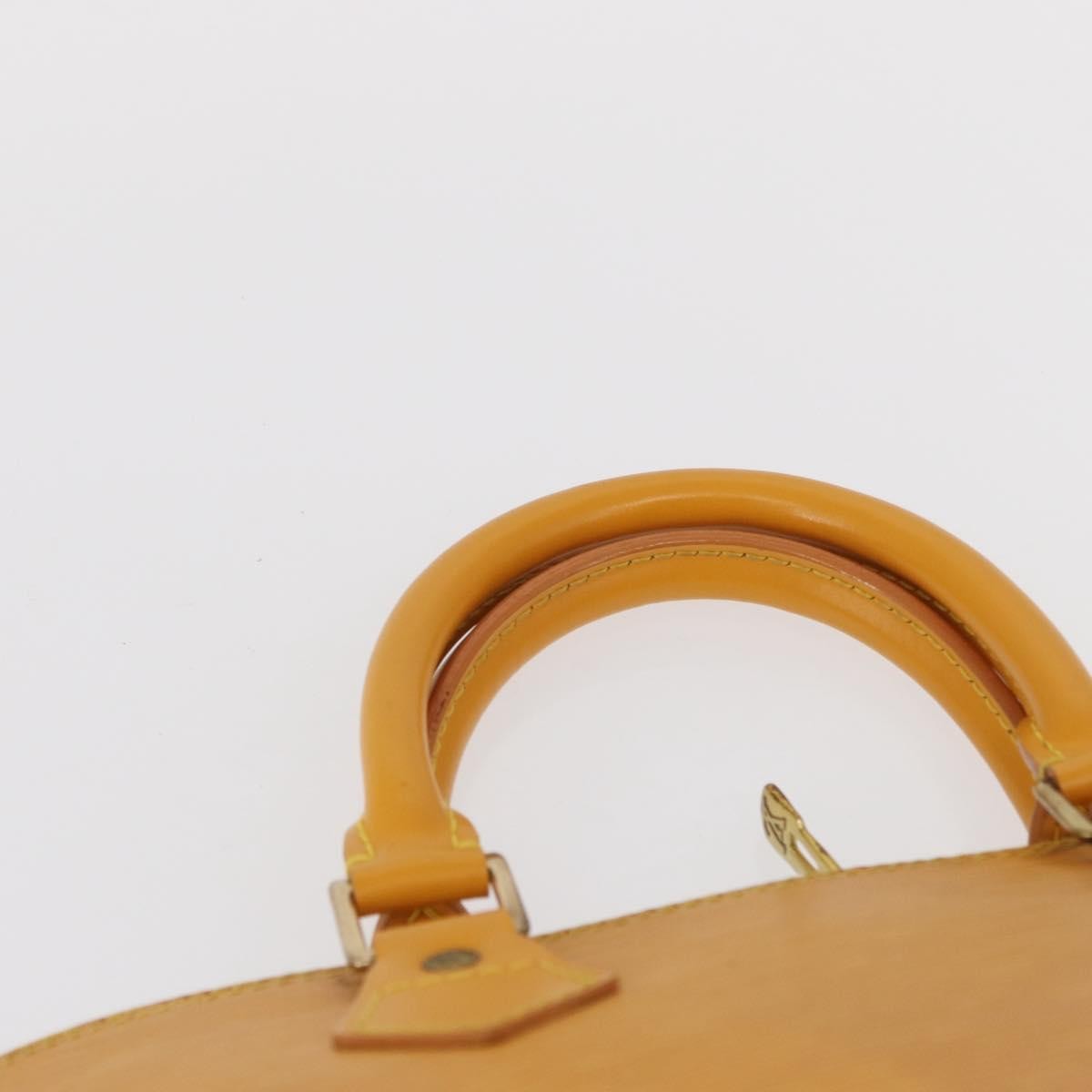Louis Vuitton Alma Handbag Epi Leather, YELLOW, LEATHER, Handbag