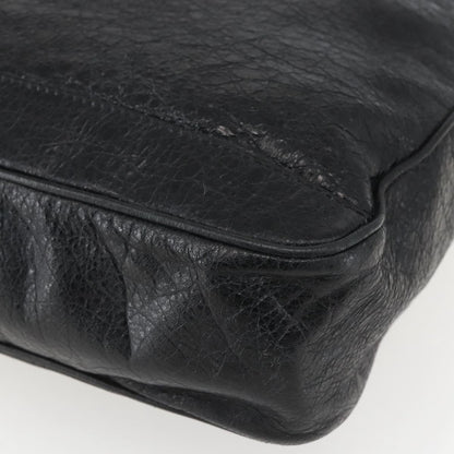 Balenciaga Classic Studs Briefcase Leather, BLACK, LEATHER, Briefcase