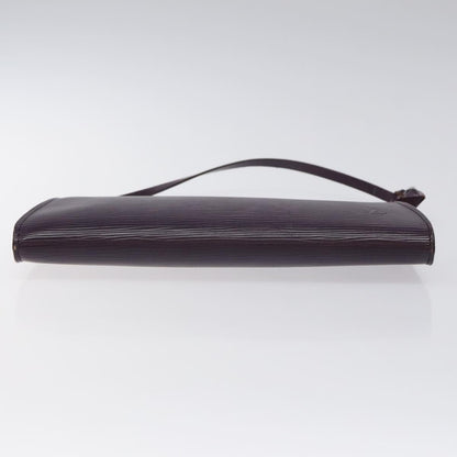 Louis Vuitton Pochette Accessoires Epi Leather, PURPLE, LEATHER, Clutche & pouche