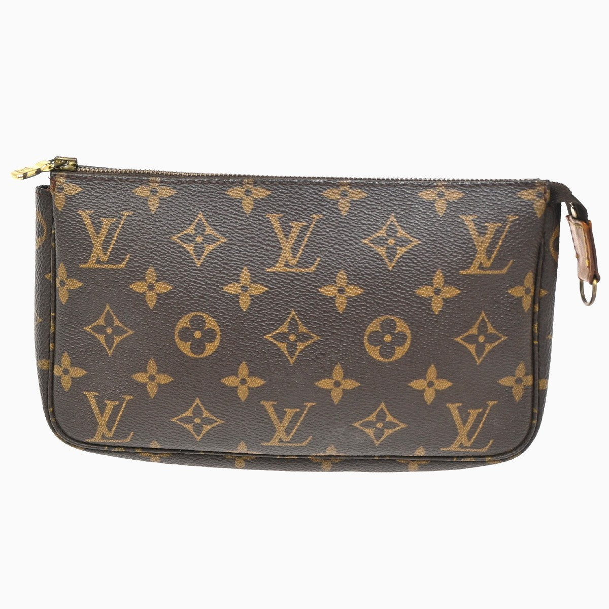 Louis Vuitton Pochette Accessoires NM Monogram Canvas, BROWN, CANVAS, Clutche & pouche