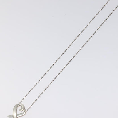 Tiffany & Co. Paloma Picasso Loving Heart Pendant Necklace Silver 925, SILVER, SILVER, Necklace